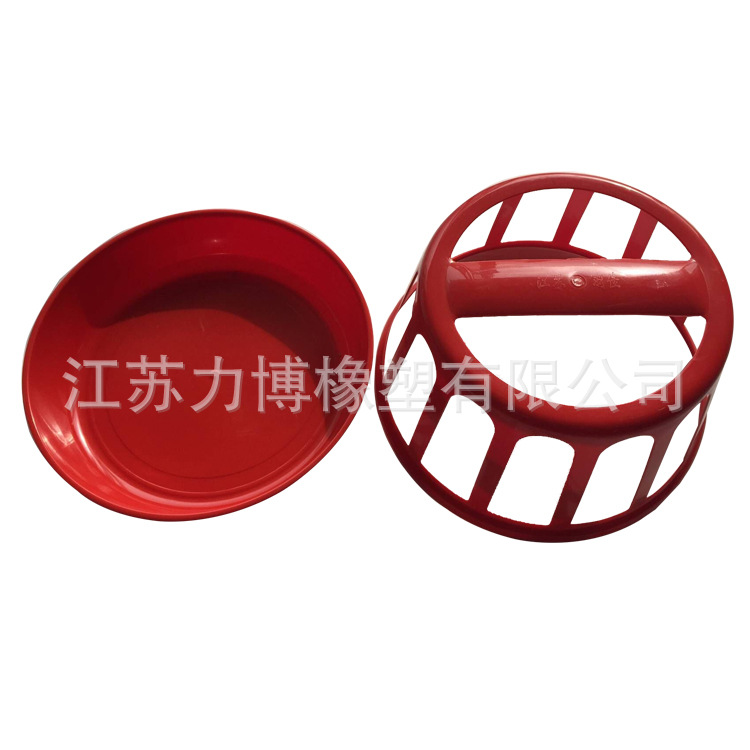 Jaula de pollo barril perro suspiro equipo de cría pollo pato ganso suministros pollo comedero pollo barril comedero plástico