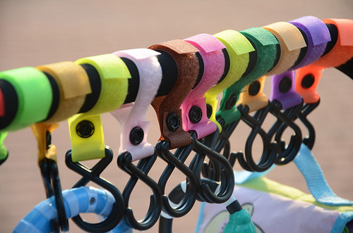 Baby stroller universal strong hook baby stroller hook Velcro hook double hook