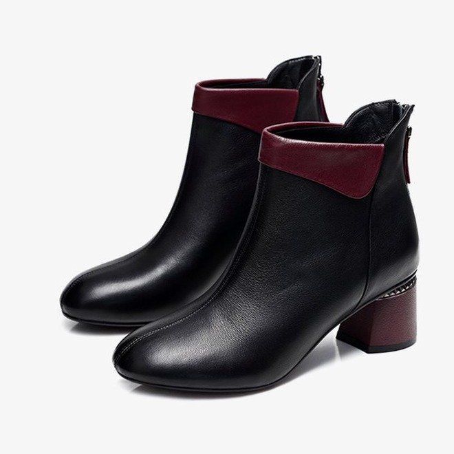 Bottes femme en PU artificiel - Ref 3355318 Image 6