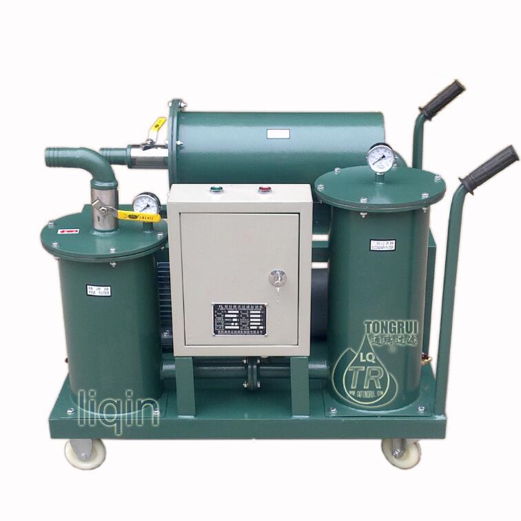 YL-B-100轻便式三级过滤移动式滤油机(可订220V)液压油过滤机