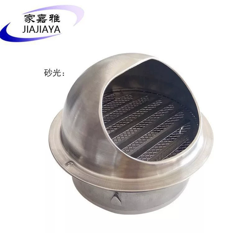 Вытяжной колпак из нержавеющей стали, непромокаемый и противомоскитный вентиляционный колпак, утолщенный вытяжной колпак для наружной стены, воздуховыпускное отверстие