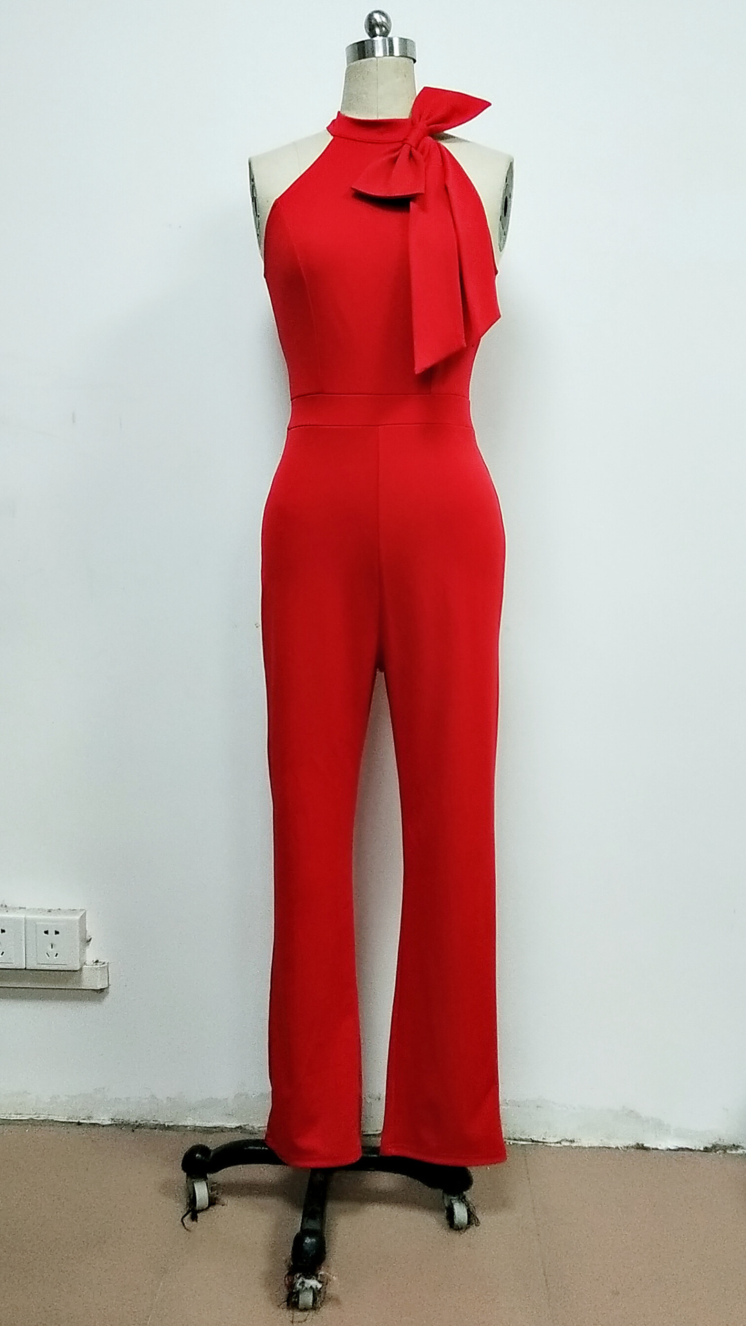 Women Bow Dress Creative Jumpsuit Women Pants