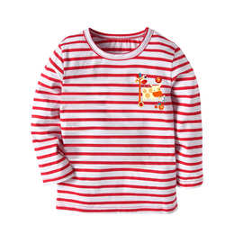 2018中大童春秋款卡通长袖  男童全棉长袖T恤 儿童圆领上衣打底衫