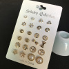 Set, earrings, accessory, suitable for import, wish, Amazon, 12 pair