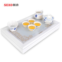 SEKO/新功J31小茶盘家用实木茶具套装欧式功夫茶台简约客厅小茶几