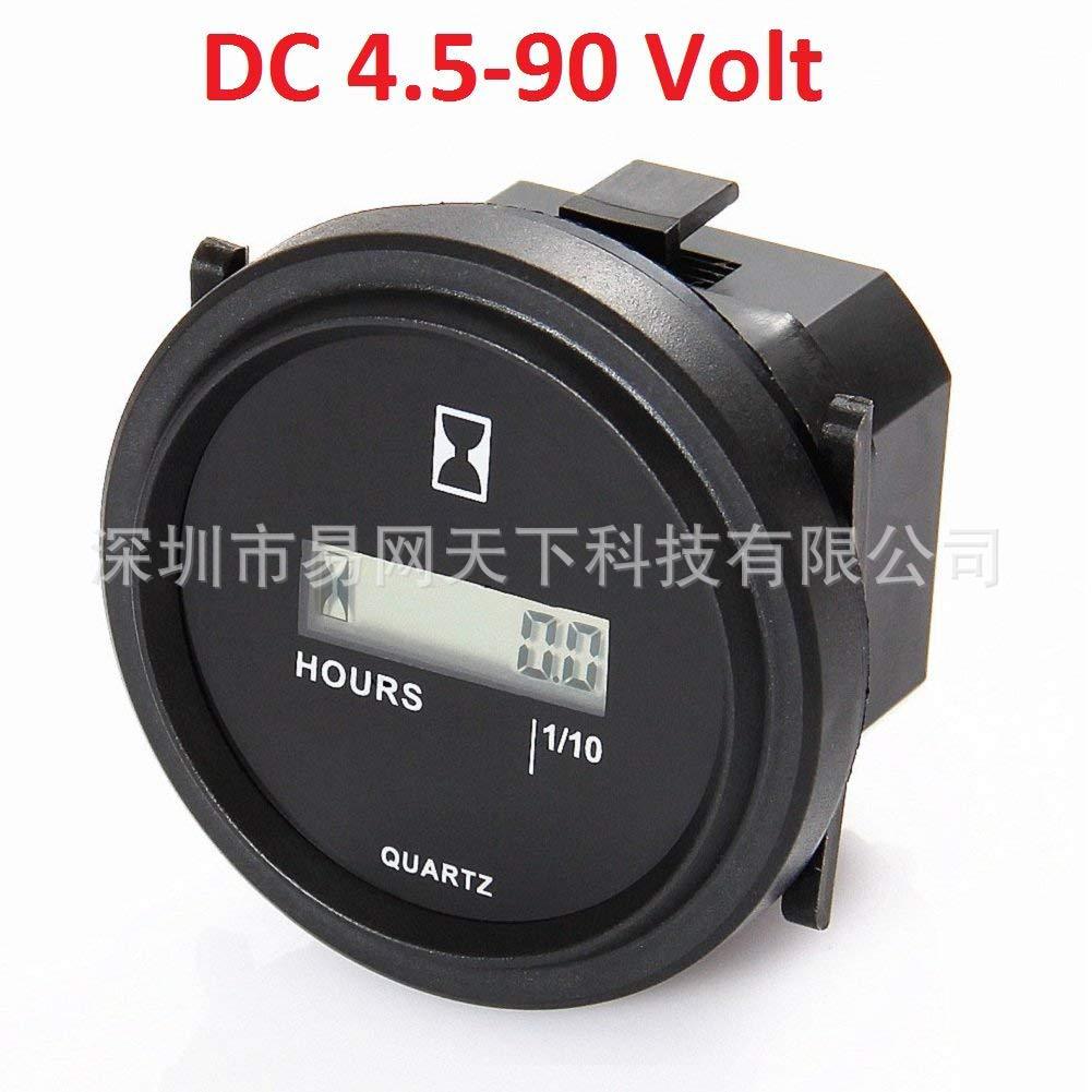 DC直流汽车摩托车高尔夫车发电机圆形计时器轮船ATV UTV Go Carts|ms