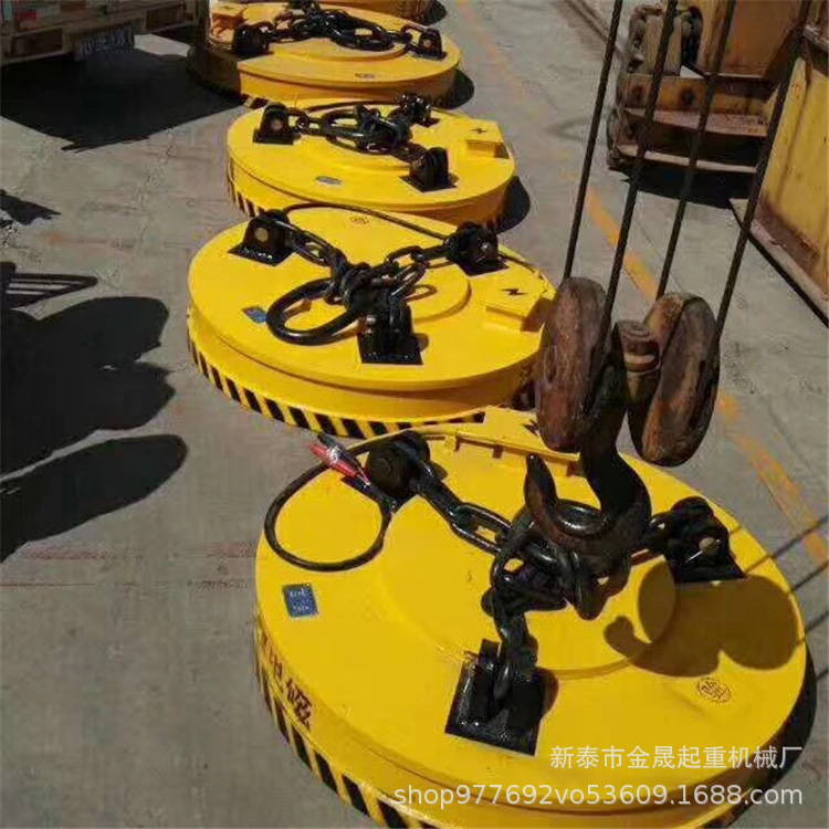 Manufactor supply Lifting sucker Strength Magnechuck Digging machine Magnechuck Scrap Steel Electromagnetic Crane