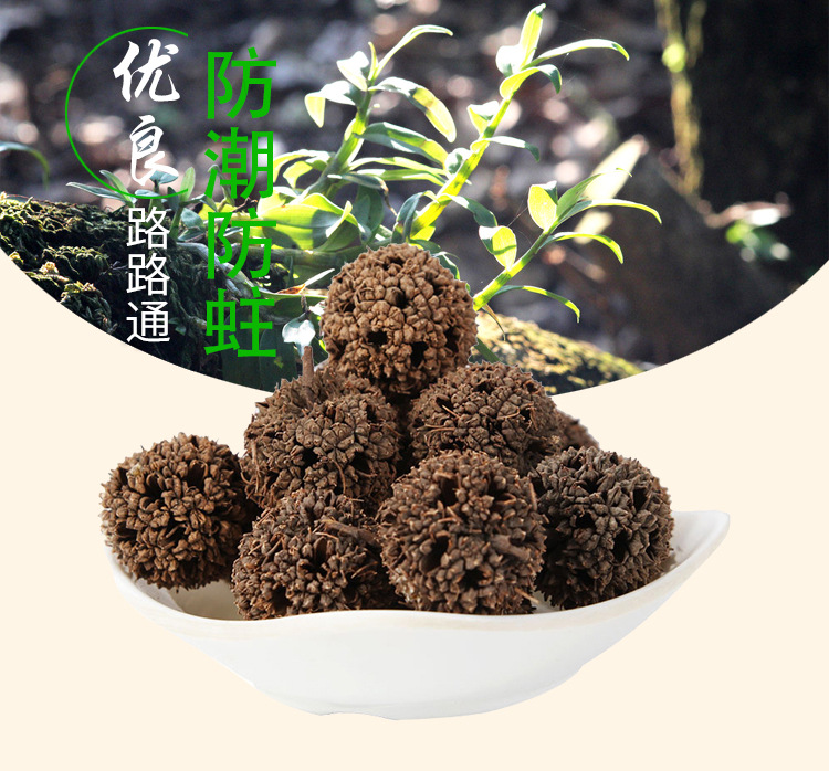 Lu Lu Tong (Liquidambar formosana) — Dried Sweetgum Fruit for Herbal Tea & Soup overview