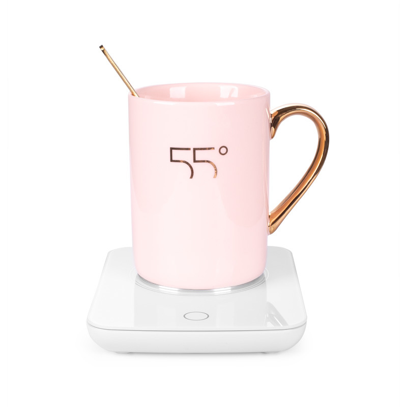 55 grados taza caliente taza de calefacción montaña de temperatura constante taza de vacío regalo creativo corazón palabras taza novia regalo de cumpleaños