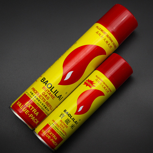 批发宝丽来280ml气体 高品质宝丽来大黄气 丁烷气 纯净打火机气体