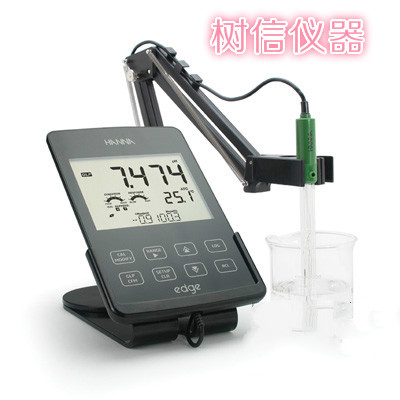 HANNA哈纳HI2000D微电脑pH-EC-TDS-DO-盐度-°C多参数水质测定仪
