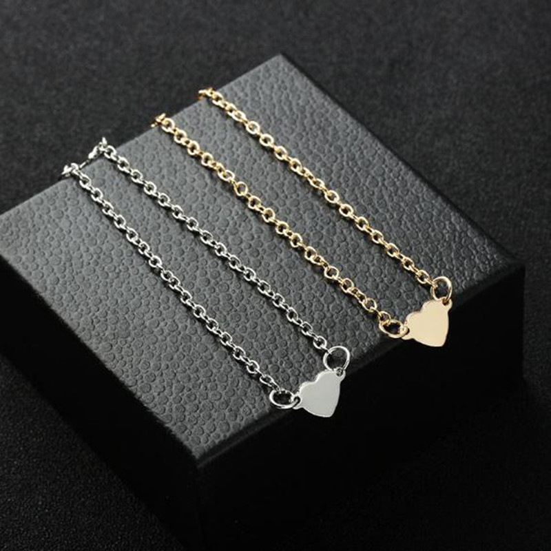 Fashion Heart Alloy Plating No Inlaid Women's Bracelets display picture 1