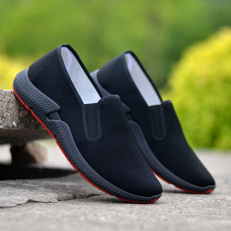 Spring and autumn season new pattern Old Beijing cloth shoes Flat bottom Casual shoes Driver shoes wear-resisting non-slip Work shoes On behalf of
