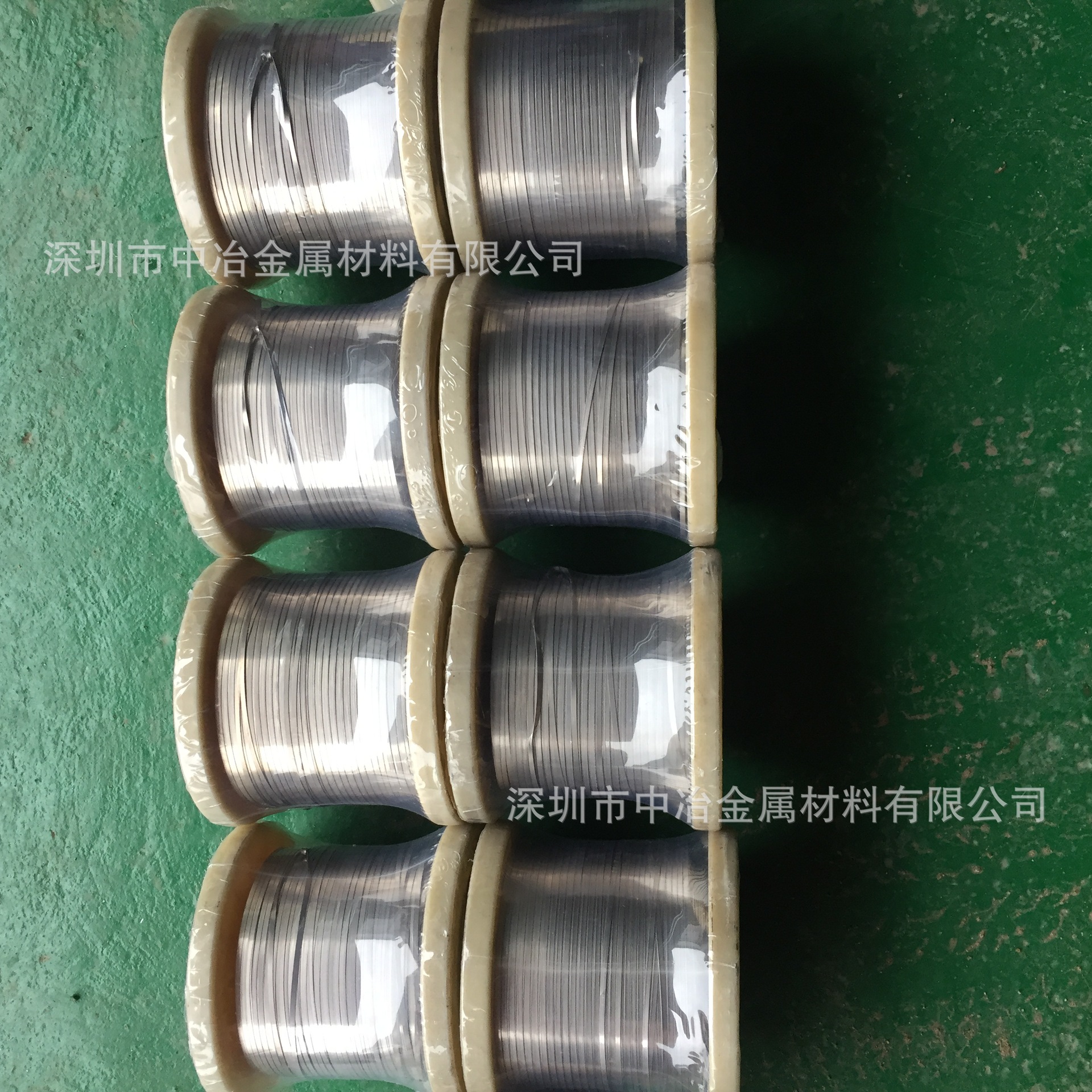 C7701白铜材 0.2*1.8mm轴装白铜扁线 热熔器专用白铜扁线