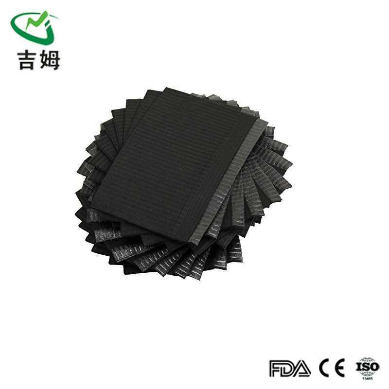 Manufactor customized disposable tattoo cosmetology Nail enhancement black Paper membrane reunite with waterproof Shop towels Exit Selling