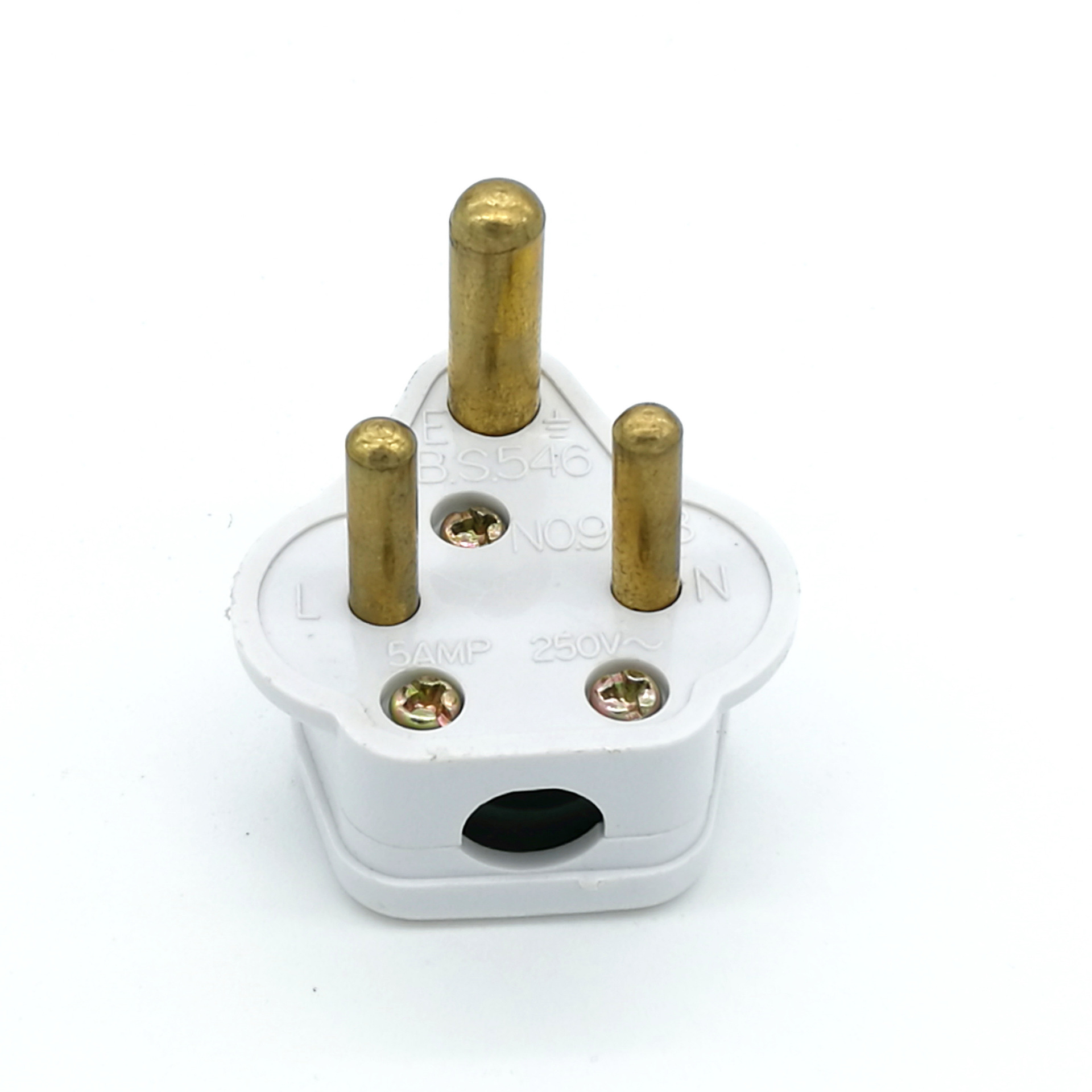 厂家直销阻燃小南非抗压耐高温阻燃电源插头电器插头SFH-94118