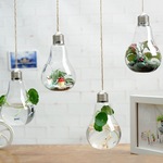 Подвесной светильник, креативная глянцевая прозрачная лампочка, глянцевое современное украшение для гостиной