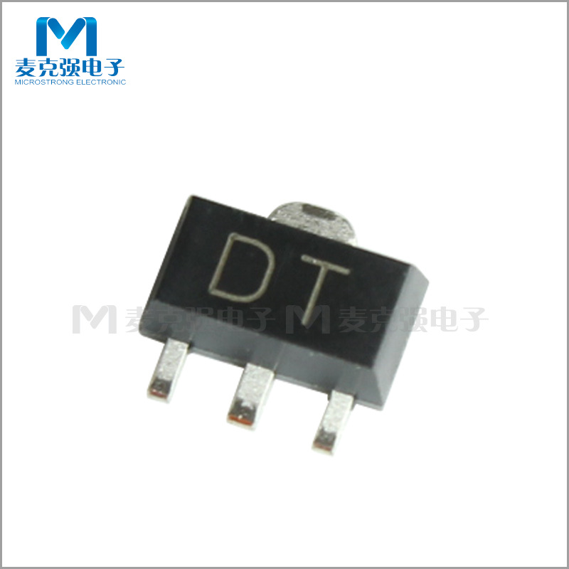 CJ/长电贴片三极管2SD2391 SOT-89丝印DT 极性NPN晶体管 国产全新