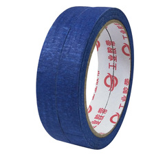 藍色美紋紙膠帶裝修汽車遮蔽噴漆專用3D打印機高粘工廠家批發