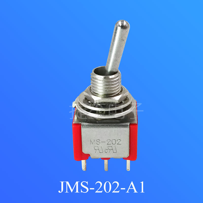 厂价直销 AC双联扭子开关 六脚二档 摇臂摇杆开关 6脚2档 3A250V