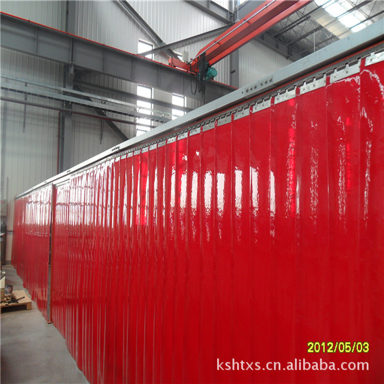 Black Opaque Soft Door Curtain PVC Plastic Door Curtain Welding Joint Workshop Red Anti-arc Light Blackout Rubber Curtain