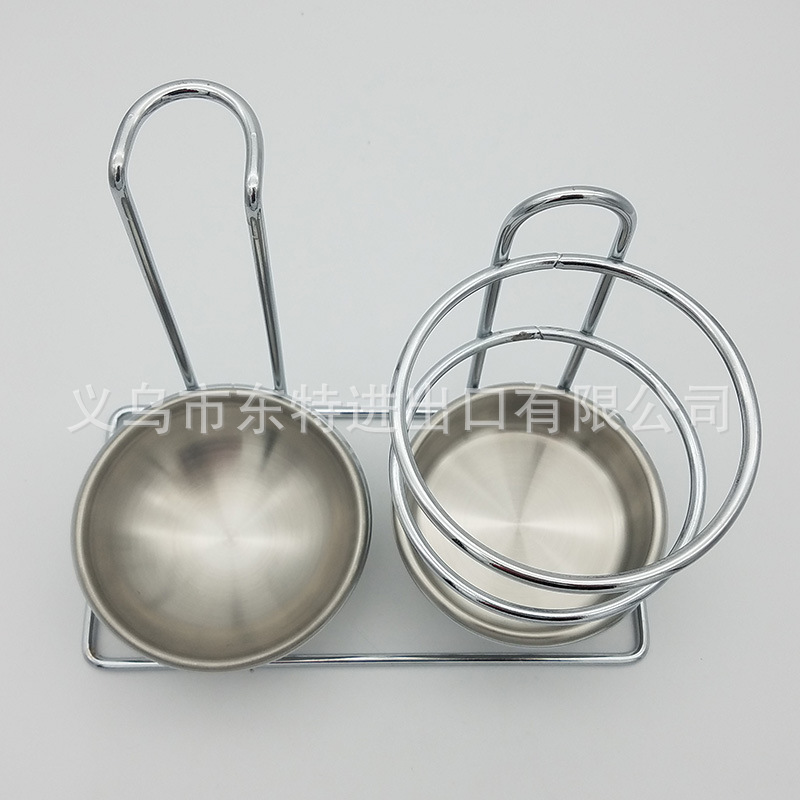 Factory direct sales of stainless steel kitchenware buckets, multi-functional kitchenware storage racks, and household spoons, chopsticks, knives and forks storage racks detail image 7