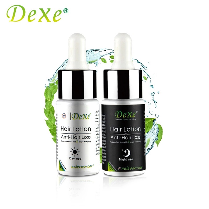 OEM加工定制Dexe防脱育发增发酊30ML*2*3便携式防脱日夜滴