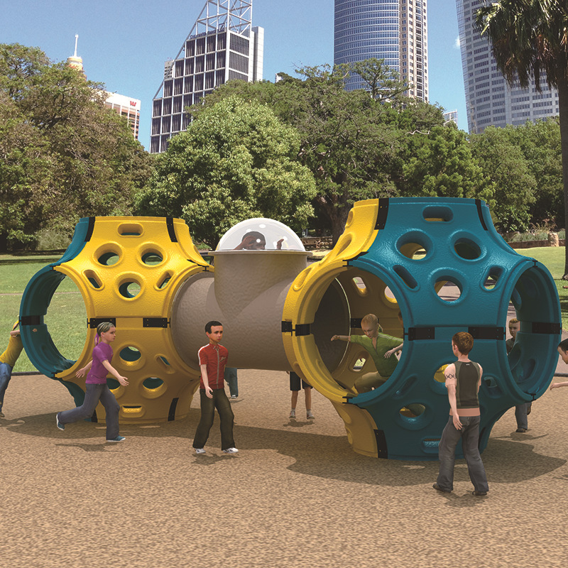 生産塑料攀岩玩具現貨可定制 供應幼兒園兒童戶外宇宙攀爬架