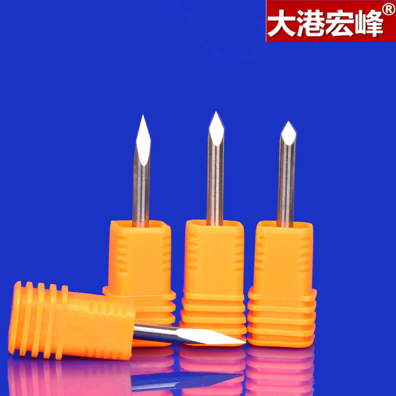 Manufactor supply Hard alloy Triangular knife numerical control Tungsten steel cutter Engraving machine tool Hard alloy Carving knife