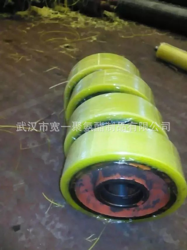 供应湖北武汉胶轮包胶，承载轮包胶，载重轮包胶