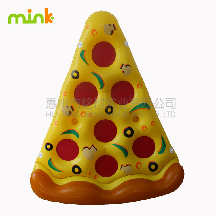 Manufacturer now supplies PVC inflatable pizza floating row pizza…