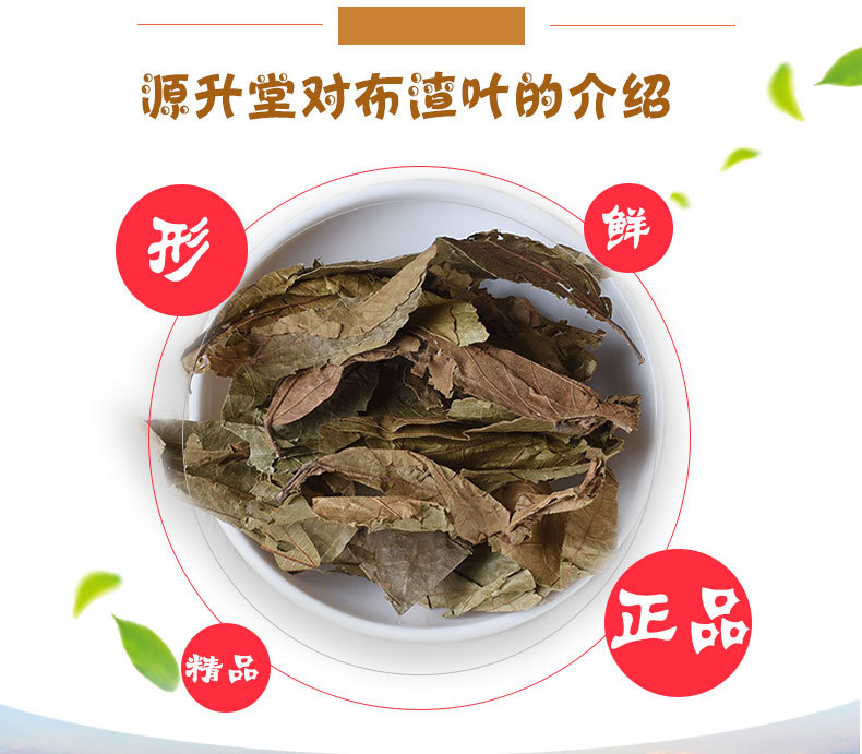 Bu Zha Ye (Microcos paniculata) — Dried Food Herb Leaves for Tea & Soup key features