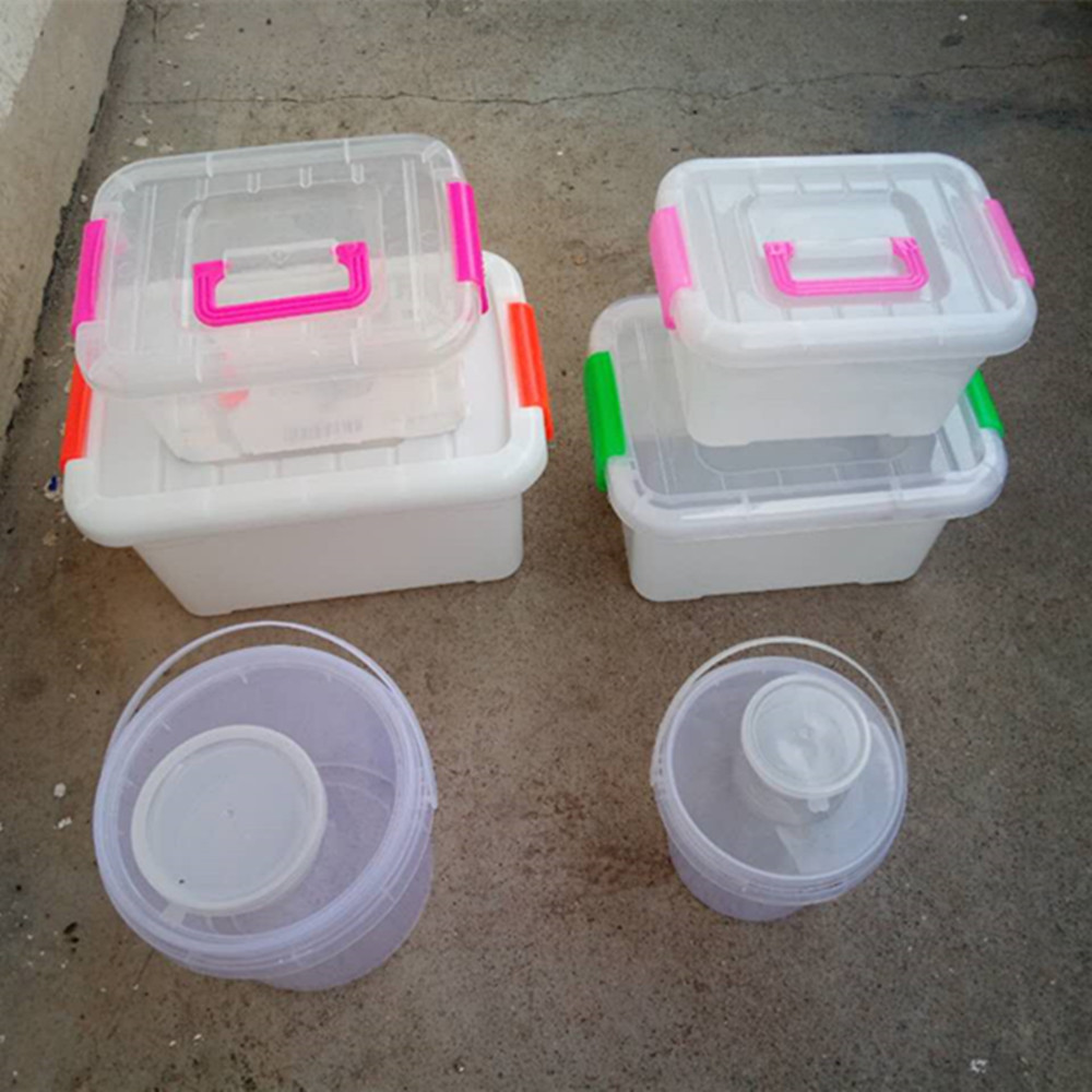 装糖果饼干玩具塑料有盖透明有提手方形包装盒收纳盒方桶方盒