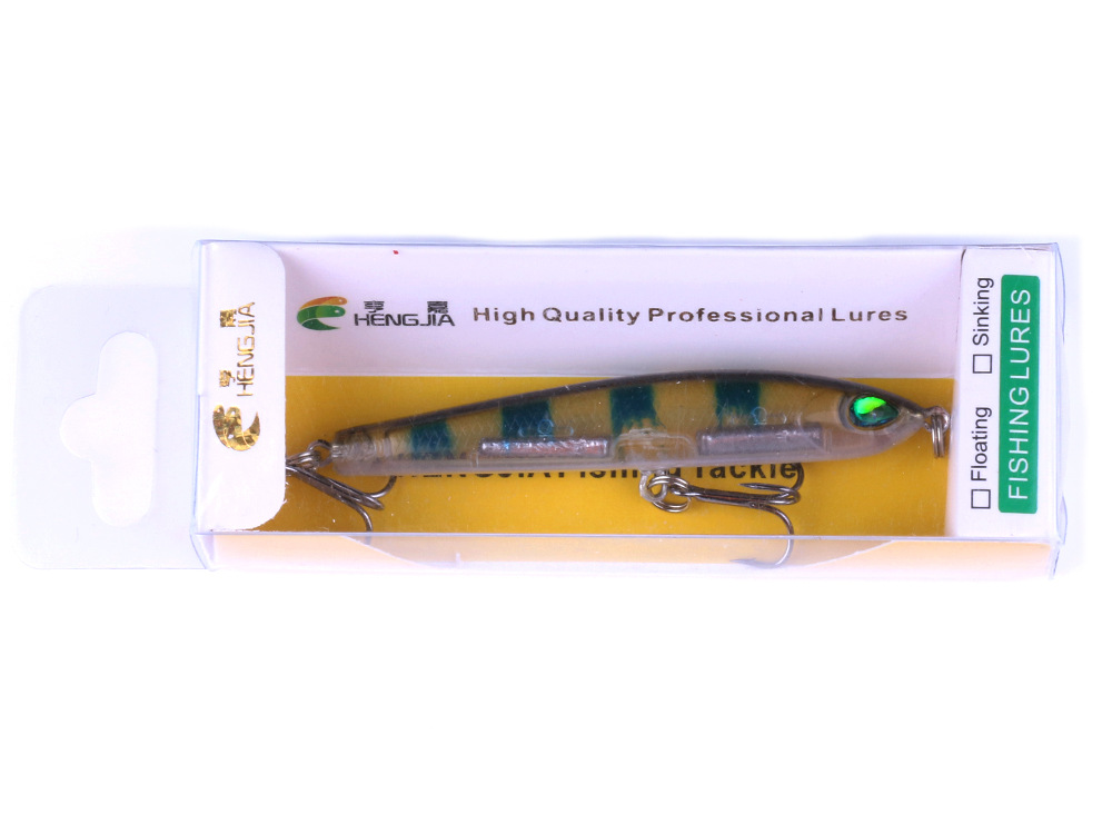 Suspending Minnow Lures Hard baits Fresh Water Bass Swimbait Tackle Gear