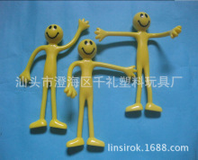 PVC铁线公仔 弯曲公仔铁丝人 可随意扭曲南瓜人 铁丝青蛙兔子桃心