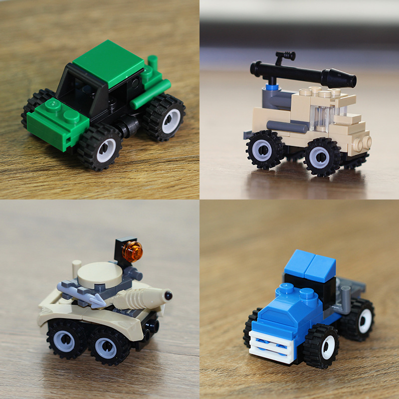 新款开智热卖早教小塑料拼装积木幼儿园儿童玩具礼物益智赠品批发