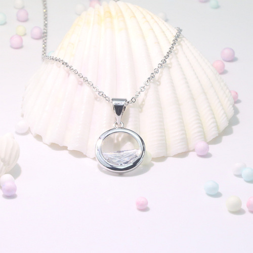 New Qingquan necklace for women, simple and versatile clavicle chain, Korean style temperament student pendant jewelry, short fresh jewelry
