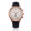 Men's watch, belt, quartz watches for leisure, suitable for import