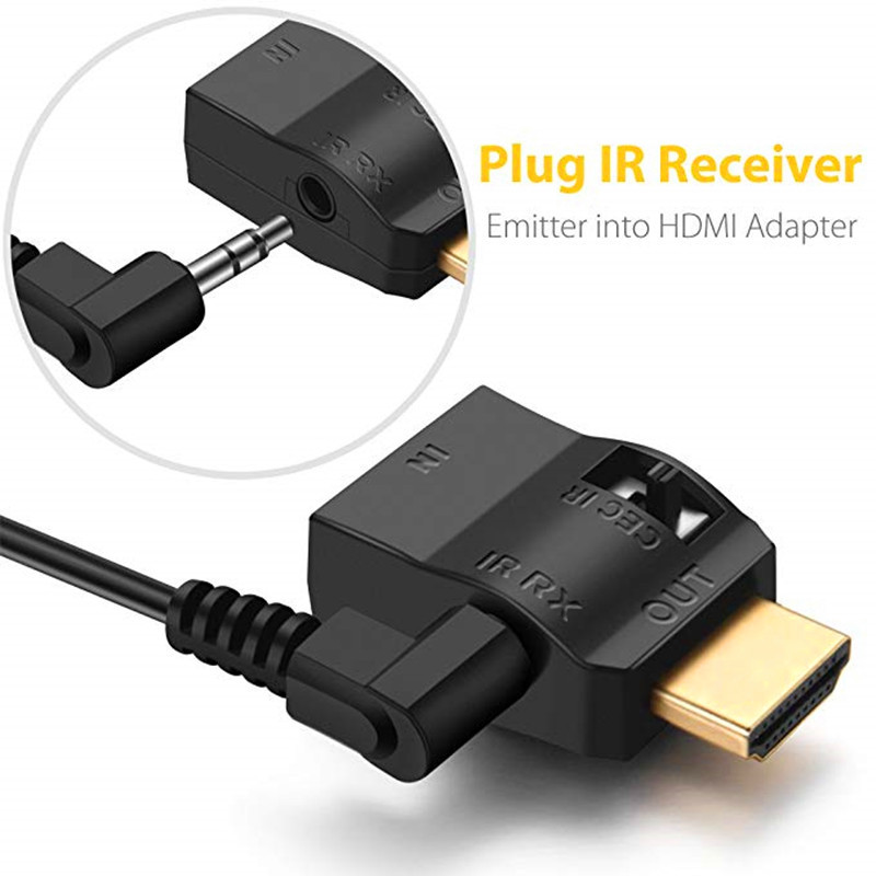 红外遥控转发器高清线传输信号转发远IR转换器隐藏机顶盒智能家电