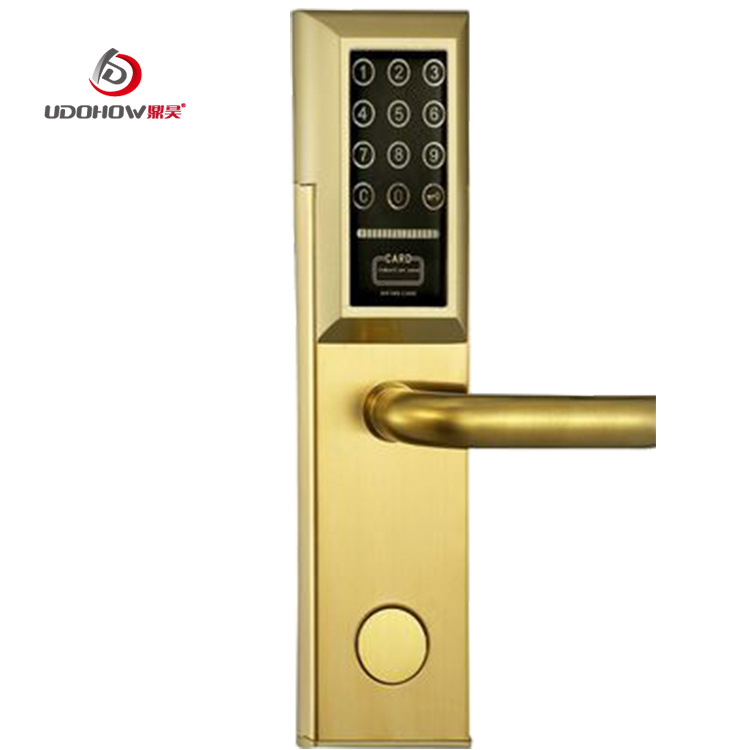 鼎昊高级智能锁 IC卡感应刷卡密码锁 高档酒店锁 诚招代理