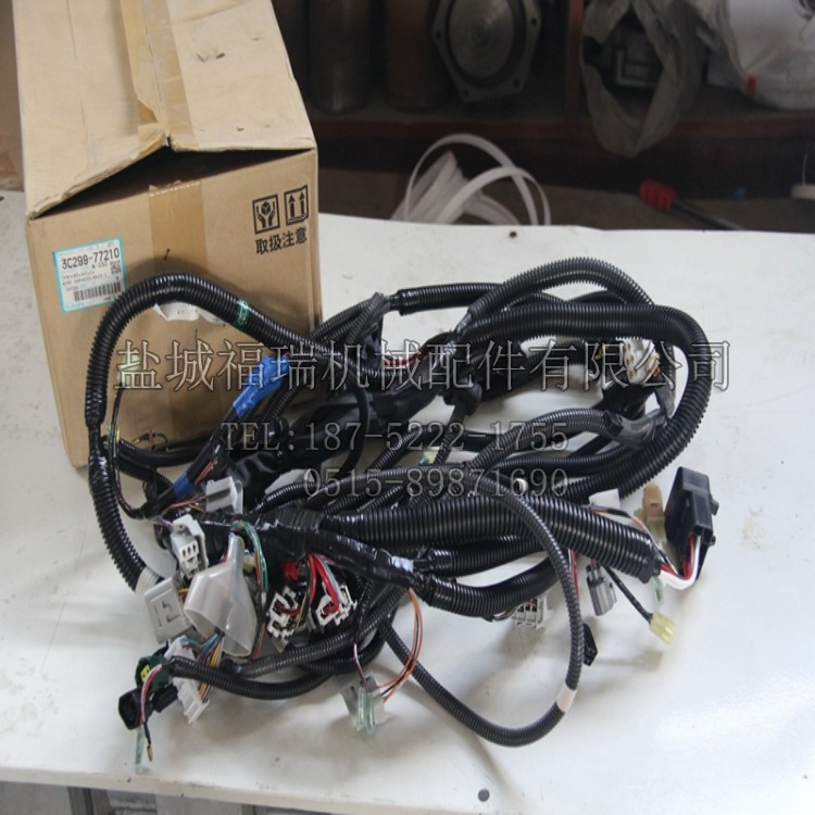 3C299-77210原厂现代挖机配件 主线束 保险丝盒线束 电脑板线束
