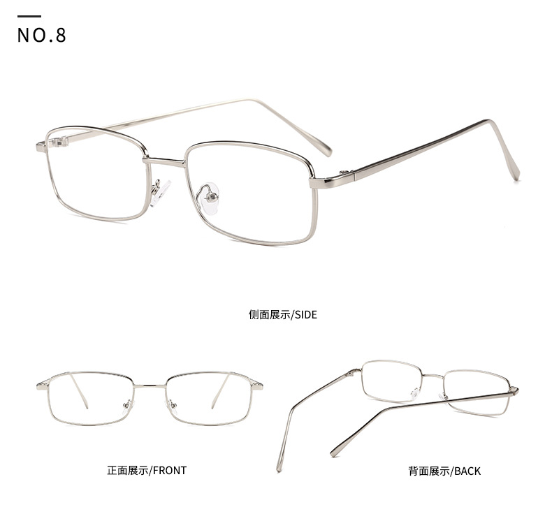 Capsule-shaped Narrow Retro Sunglasses European And American Catwalk Square Sunglasses display picture 6