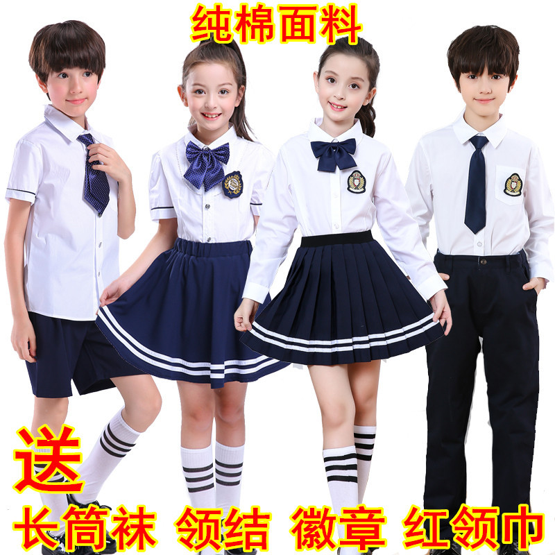 中小学生大合唱服装诗歌朗诵服歌咏比赛校服儿童演出服表演服秋季