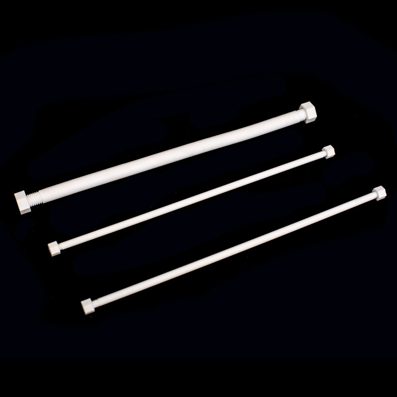 陶瓷螺纹棒 氧化铝氧化锆陶瓷棒 电子陶瓷件 绝缘防高温陶瓷配件