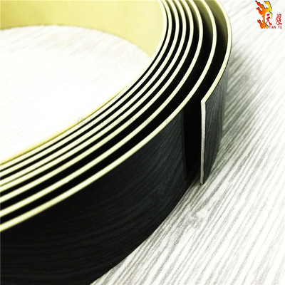 Direct selling plane decorate Edge banding PVC Plastic Furniture Accessories fish tank Aquarium black Hemming Rubber strip