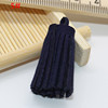 Metal small keychain with tassels, accessory, Korean style, South Korea, wholesale