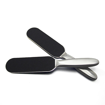 厂家批发 新款不锈钢双面搓脚板 去死皮老茧磨脚器 磨砂搓脚板