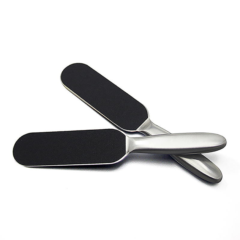 厂家批发 新款不锈钢双面搓脚板 去死皮老茧磨脚器 磨砂搓脚板