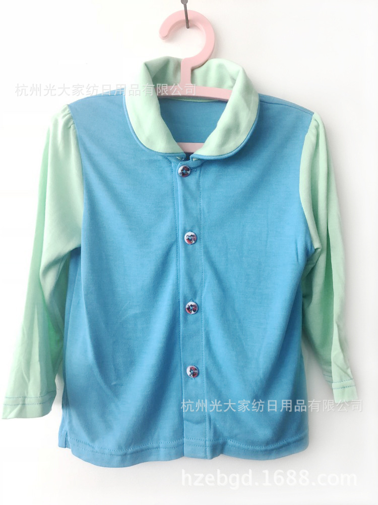 Baby underwear suit# yef-301 children's home clothes 100% bamboo fiber spring and summer air conditioning clothes