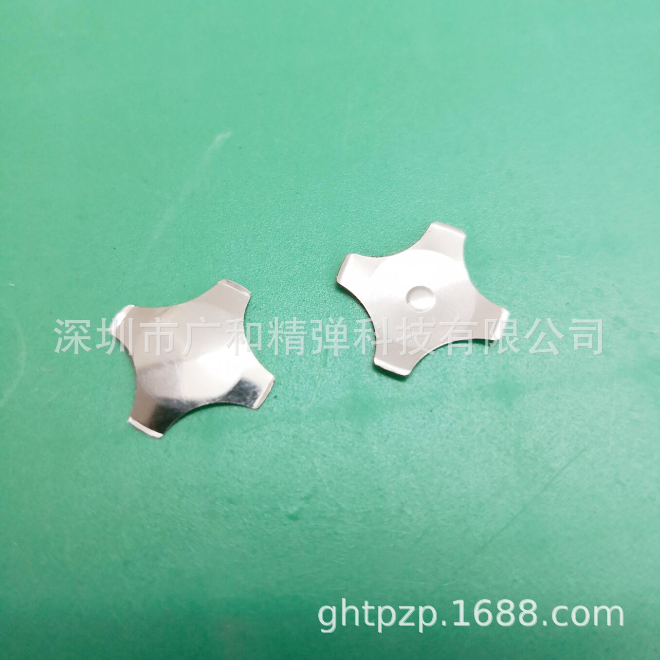 锅仔片源头厂家批发12MM十字金属弹片锅仔片